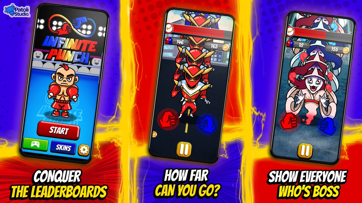 PatoliStudio's tweet photo. #infinitepunch and its new update is now available on iOS and Android devices 👊
AppStore 👉 https://t.co/5FeYForT0G
PlayStore 👉 https://t.co/bGGbwreTnw
-
#IndieGameDev #mobilegames #fight #IndieGame #arcade #characters #boxing #Newupdates https://t.co/nEv1IM5KvL