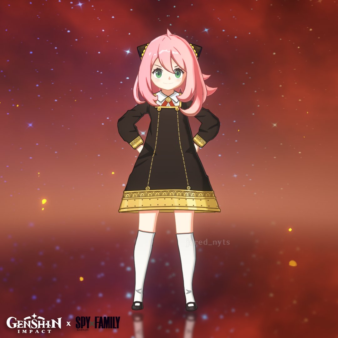 jared_nyts's tweet image. Genshin Impact ✕ Spy x Family collab.
Character: Anya Forger
#原神 #genshinimpact #SPYxFamily