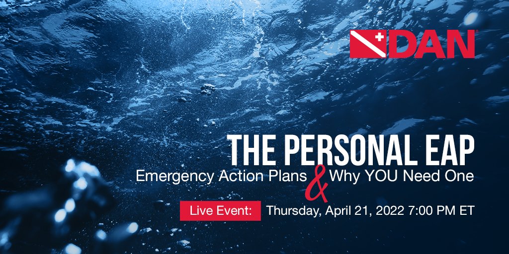 WEBINAR ALERT‼️: Watch us live 📽 this Thursday, April 21st, at 7 PM ET! Follow the 🔗 here to learn more: dan.org/events/persona…

#scubadiving 
#scuba