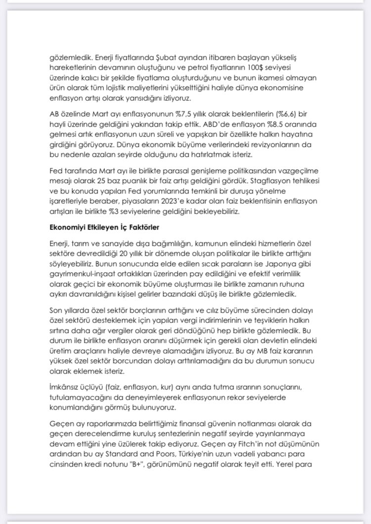 ENAGRUP's tweet photo. Mart-Nisan ortası/2022 Ekonomik Analiz Raporu’nu bilgilerinize sunuyoruz.

İyi akşamlar dileğiyle. https://t.co/78krwzRpVc