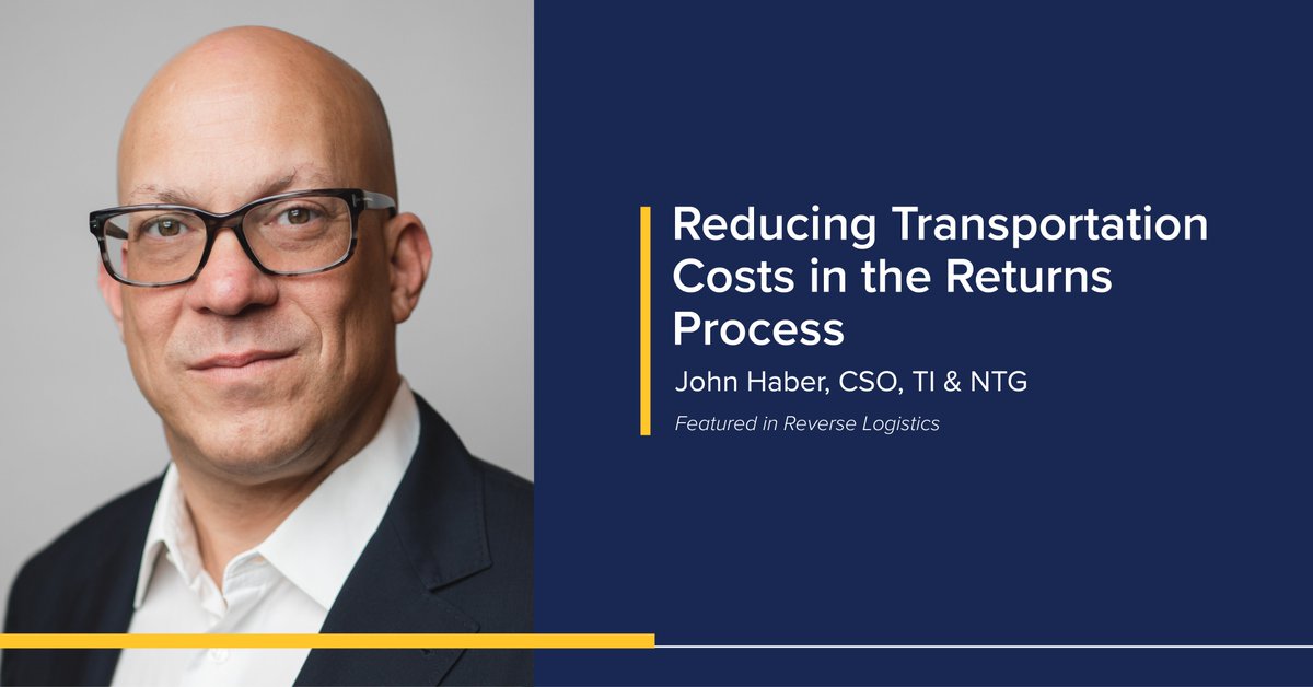 TransprtInsight's tweet photo. Just like the expectations of “#freedelivery,” consumers expect “free #returns”. However, "free returns" comes with costs. John Haber discusses ways shippers can mitigate transportation costs.
https://t.co/kwfcevgFCD
#transportation #reverselogistics #gobeon #beon #porttoporch https://t.co/YlQv14fw8o