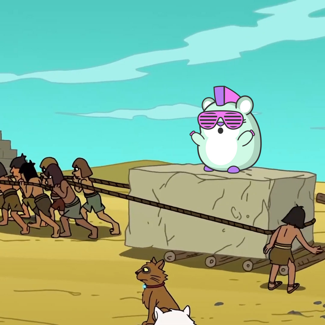 DoofyTheHamster's tweet photo. Attention, please😇 #Futurama #Egyptian #cartoon #NFT #NFTs #NFTCommunity #nftart #art #doofy https://t.co/9JZxQeB3Me
