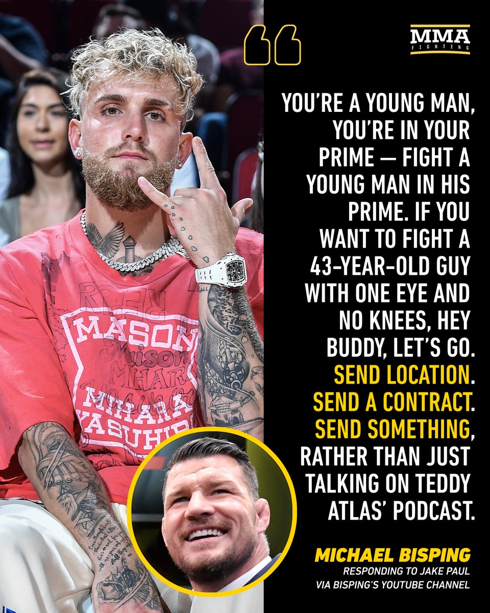 "Send location.Send a contract. Send something." 📍✍️ 

📰 bit.ly/BispingPaul