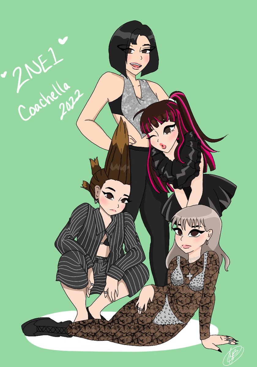 eclairantnellie's tweet photo. are you ready for the B E S T  

#CL #PARKBOM #MINZY #DARA 
#2NE1 #2NE1atCoachella #CLchella #Coachella2022 https://t.co/o4JJcjMYeG
