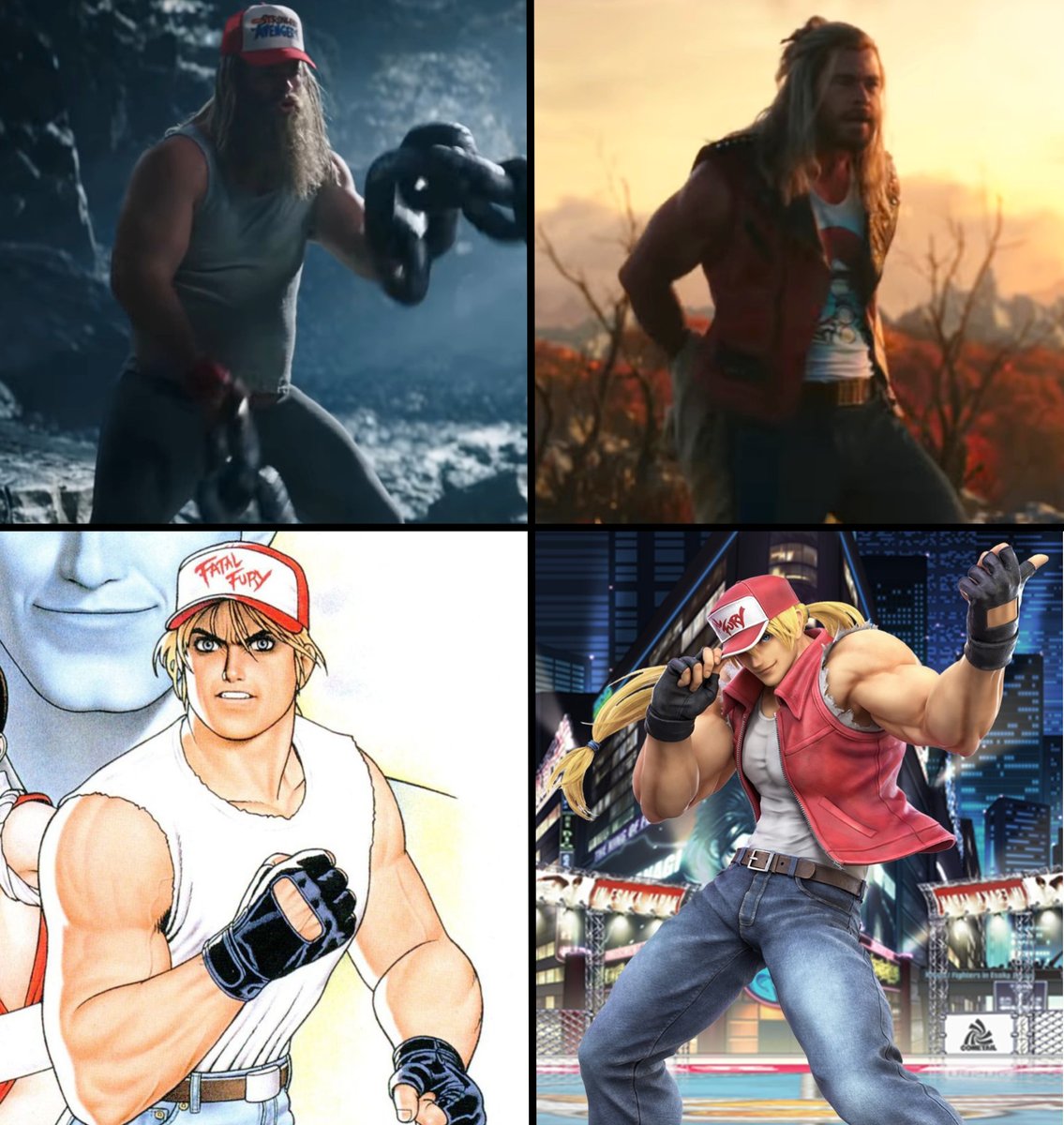 RT @FGC_Daily: You simply cannot tell me Thor doesn't look like the cool hat guy from Smash Bros https://t.co/O9nCQi8lA3