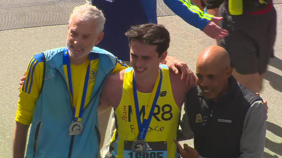 WCVB-TV Boston (@wcvb) on Twitter photo WHAT A MOMENT!  Henry Richard, the brother of marathon bombing victim Martin Richard, just crossed the #BostonMarathon finish line, and immediately embraced his family including sister Jane Richard, who was hurt in the 2013 blast.  He crossed the finish line just before 3 p.m. WHAT A MOMENT!  Henry Richard, the brother of marathon bombing victim Martin Richard, just crossed the #BostonMarathon finish line, and immediately embraced his family including sister Jane Richard, who was hurt in the 2013 blast.  He crossed the finish line just before 3 p.m.