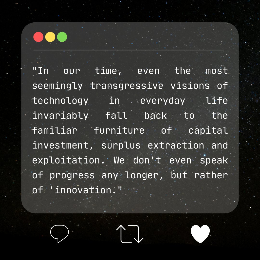 SU_Blockchain's tweet photo. [Book #3]
• Title: Radical Technologies: The Decision of Everyday Life
• Author: Adam Greenfield
• 368 Pages

#radicaltechnologies #adamgreenfield #technology  #sublockchain #suffolkuniversity #blockchain https://t.co/TvUXf4Trse