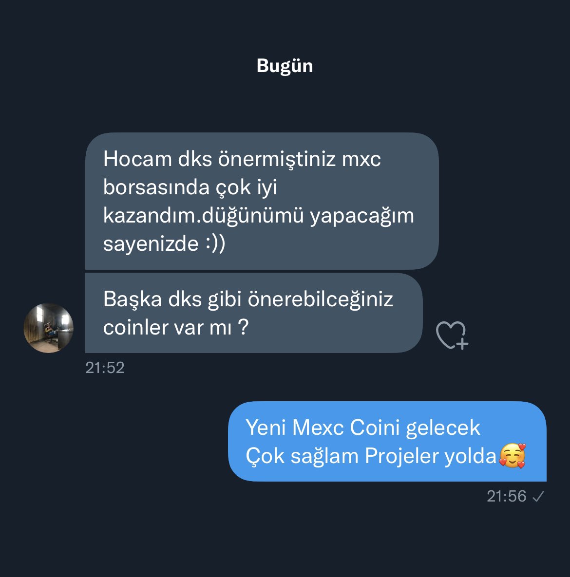 SaglamSinyal's tweet photo. #MEXC Borsasından Orta Vadeli verdiğimiz coinlerden memnun olan çok büyük kitlemiz var.
İstek gelirse bir proje daha var .
#DKS Gibi güzel 3x-5x yapabilecek kapasitede.
Kayıt olmayanlar aşağıdan kayıt olup beklesin gelecek👍

https://t.co/ps2AzytKHd https://t.co/f4f2uUPeSz