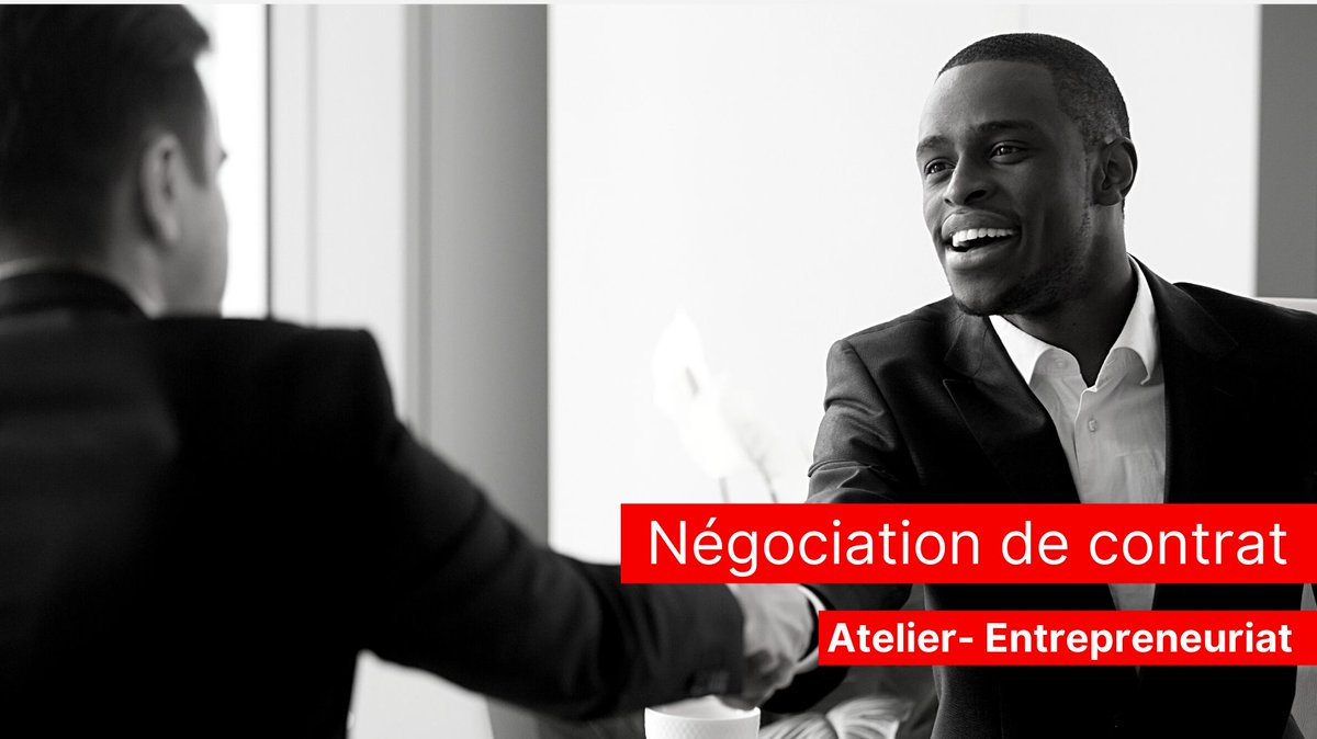 CE_ESG_UQAM's tweet photo. |📚 Atelier GRATUIT pour Entrepreneur.e.s|

Ateliers de l’@esgplusuqam pour #Entrepreneurs des communautés noires.

Cette semaine :
➡️#Négocier un #Contrat
📅20 avril, 12h45
👉https://t.co/1BOAM8DS25

Besoin d’aide ?
Le CEEU @esg_uqam @UQAM t’appuie!
👉 https://t.co/QgFjEyHexS https://t.co/hQzO4ZX3xj