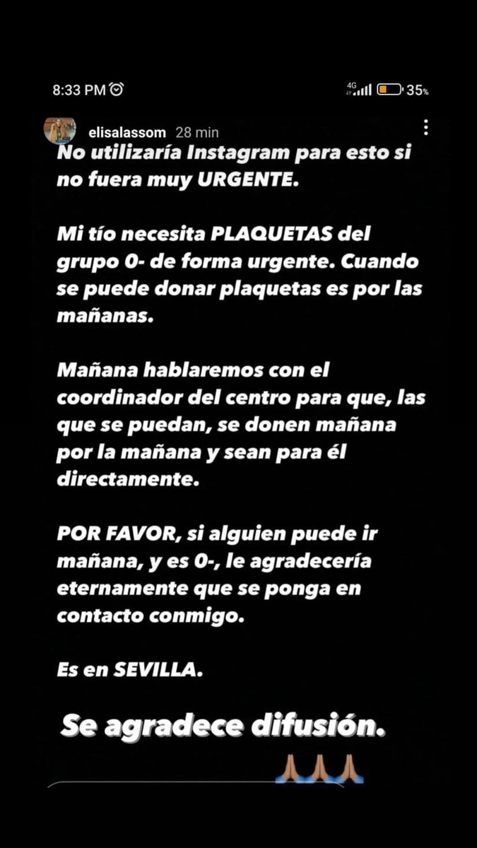 Trianero98's tweet image. Es para mi padre, agradecería la colaboración y la difusión a ser posible. Muchísimas gracias, de corazón.