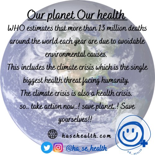 's tweet image. Wake up before it’s too late..!! Earth is our #onlyhome . We need to do everything which is possible to save it..! #onlyplanet #healthyplanet #healthypeople #savetheearth #savetheplanet #GoGreen #hasehealth #health #healthtips