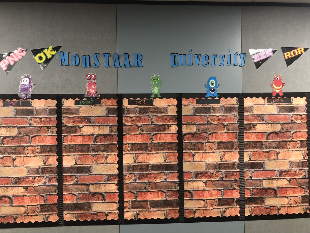 Kayla Rivera (@mrs_krivera) on Twitter photo The 3rd grade Mon”staar” graffiti wall is officially up! We are so excited for our friends to come sign when they level up! Shout out to <a href="/cherita_mcgahee/">Cherita McGahee</a> for helping make our team idea come to life! #TeamAult The 3rd grade Mon”staar” graffiti wall is officially up! We are so excited for our friends to come sign when they level up! Shout out to <a href="/cherita_mcgahee/">Cherita McGahee</a> for helping make our team idea come to life! #TeamAult