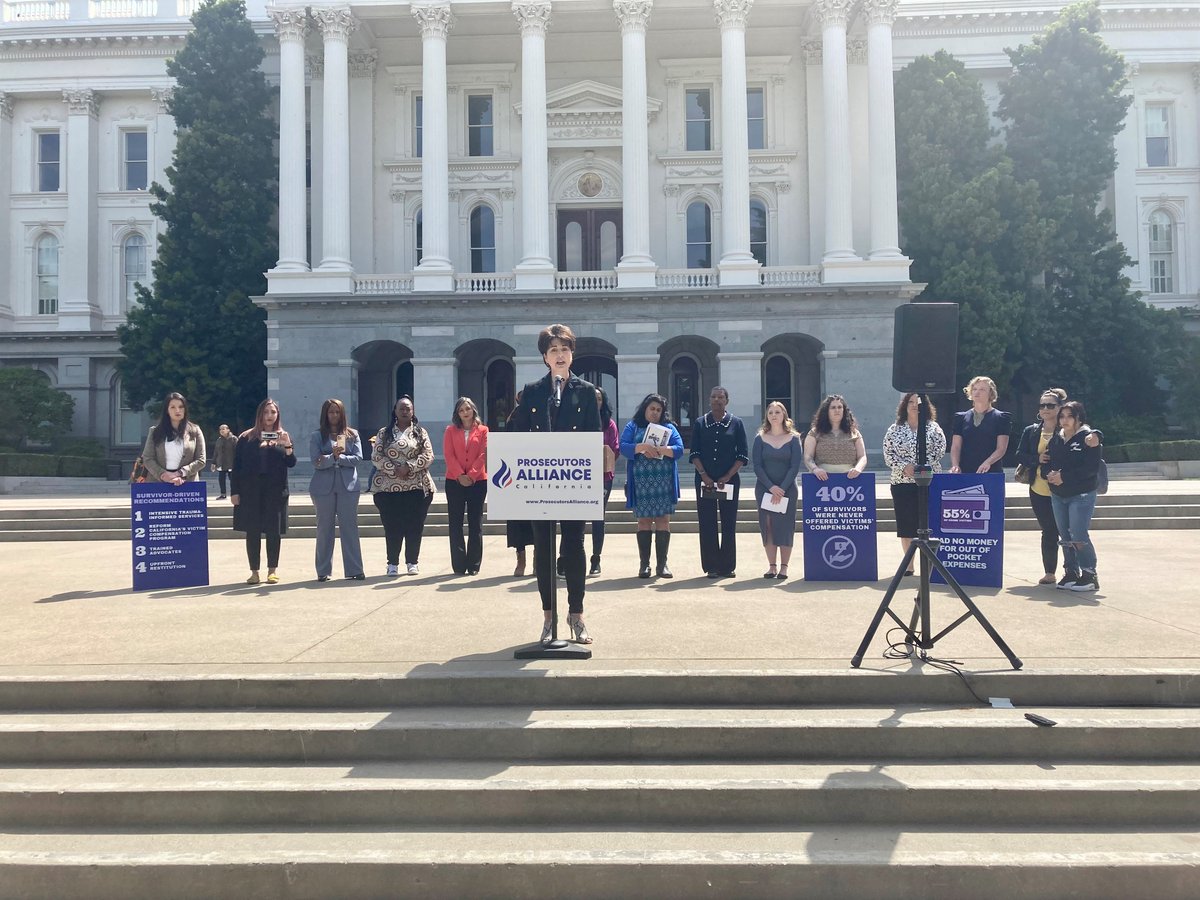 SenatorLeyva's tweet photo. Proud to join #SB299 cosponsor @ProsAlliance at today's release of a report about victims' needs and services.  #SB299 will help victims of police violence and their families heal by making sure that they receive fair access to the support and services they need. https://t.co/7l3XGB96TM