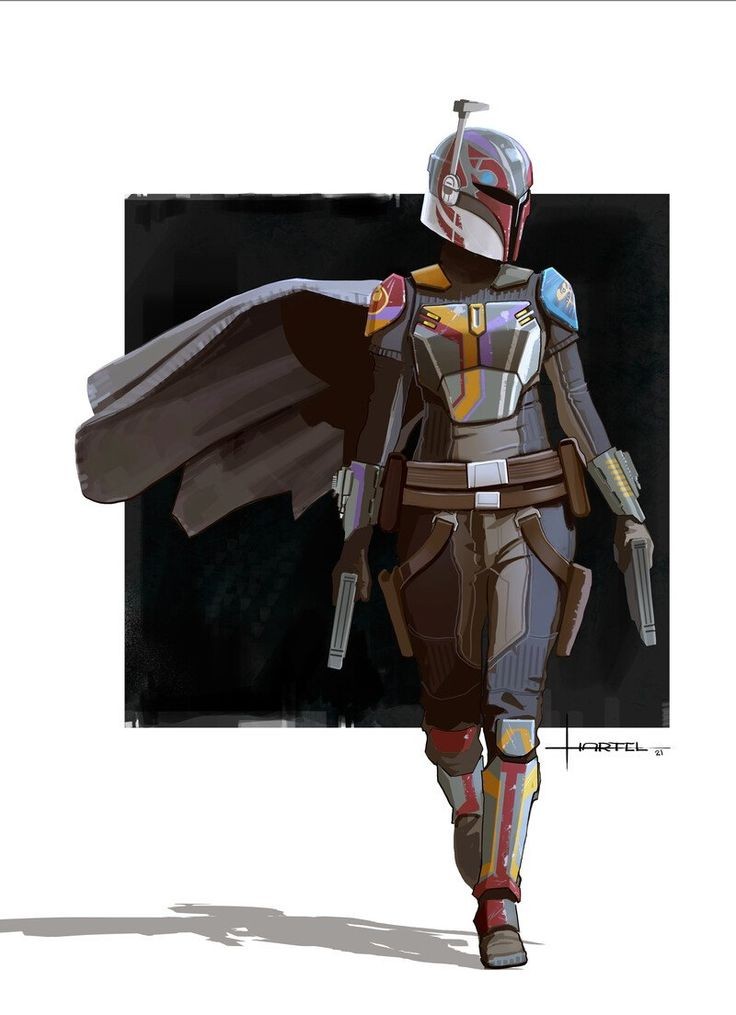 Sabine Wren #StarWars
Obra de Adam Hartel