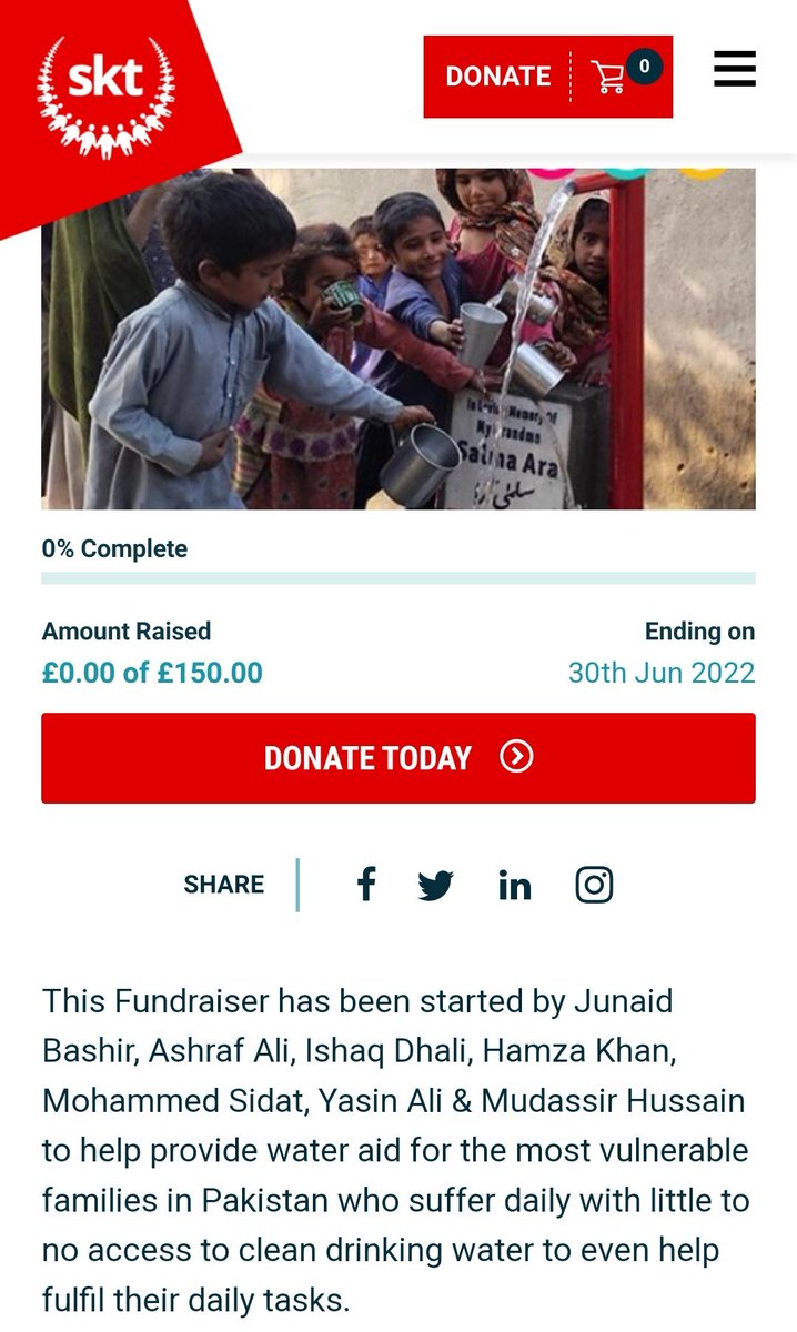 reformuddu21's tweet photo. السلام عليكم و رحمة الله و بركاته

Sa’d ibn ‘Ubadah said : “Which charity is best?” The Prophet said, “A drink of water.” (Sunan An Nasa'i 3664)

Please share, retweet and donate insha'Allah.

https://t.co/PryvXqlUWD https://t.co/E8ymLA94MR