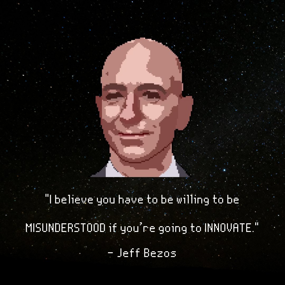 SU_Blockchain's tweet photo. #jeffbezos #amazon #blockchain #sublockchain #quote #selfgrowth #selfhelp #inspiringquotes https://t.co/18c9DTJXgU