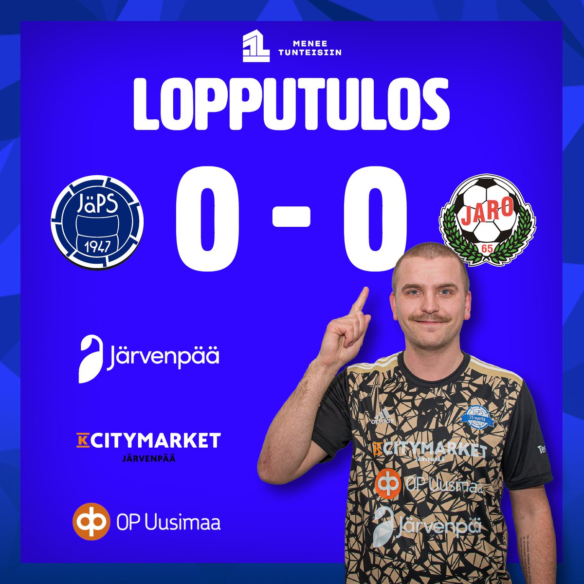 Pistetili on avattu Ykkösessä! Hieno päivä Järvenpäälle ja järvenpään jalkapalloväelle! 
Raportti luettavissa nettisivuilla: japsedustus.fi/uutiset/raport…