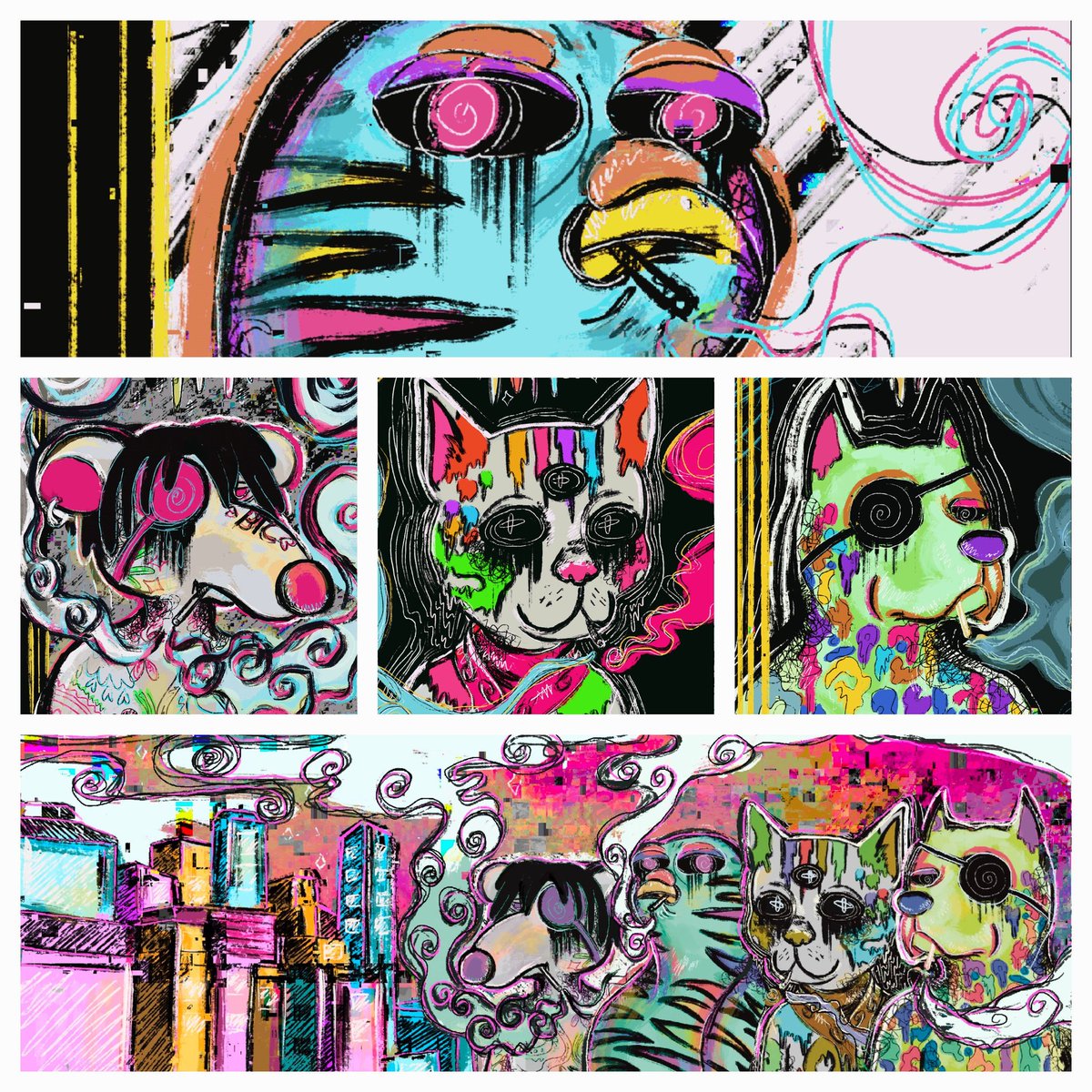 epicthundercat's tweet photo. All my art is EXTREMELY undervalued. Sorry not sorry.
🔥
I have been here since March 02 2021. I have shown up every single day. I had @garyvee share my work before. Collaborated with @GutterCatGang NOT ONCE BUT TWICE SOON as well as @HunnysNFT once. Can't stop. Won't stop! https://t.co/5ZGVFZ6AOx
