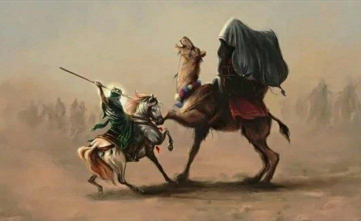 alhussai1's tweet photo. هذا الخروج لصاحبة الجمل تسبب في اغتيال أمير المؤمنين عليه السلام والحسن والحسين وكل آل البيت صلوات ربي وسلامه عليهم بحجة الاصلاح !!! الله أمرهن ان يقرن في بيوتهن ولكن القوم يبررون خروجها خلافا لامر الله . اليوم هو تاريخ هلاكها . https://t.co/RNBvq2JfHJ