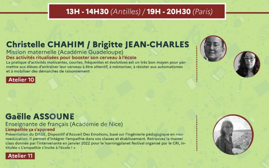 Merci <a href="/Canope_971/">Canope_971</a> Inscrivez-vous à la journée pédagogique "Apprendre à Apprendre" et retrouvez-moi pour un atelier en ligne "@empathie ça s'apprend !" <a href="/BerthierBonfig2/">Berthier-Bonfigli</a> <a href="/AcademieNice/">Académie de Nice</a> <a href="/bolle_besancon/">@teacherpirouette.bsky.social</a> <a href="/caromath94/">Caroline Mathias</a> <a href="/JulietteGalmic1/">Juliette Galmiche</a> <a href="/KrisBourkache/">Lebeau-Bourkache Christine</a>