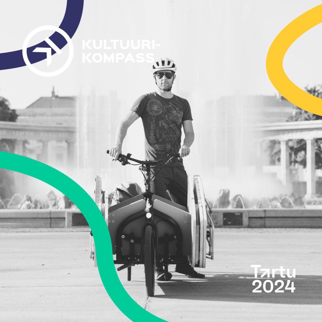 Tartu2024's tweet photo. Have you heard of #VeloConcerts? @Skielboe developed a mobile, ecologically friendly alternative for stage setups. Come and listen to his story! #kultuurikompass #tartu2024 #artsofsurvival👇
https://t.co/cFKNE7hMRA https://t.co/AyW2ndcUvi