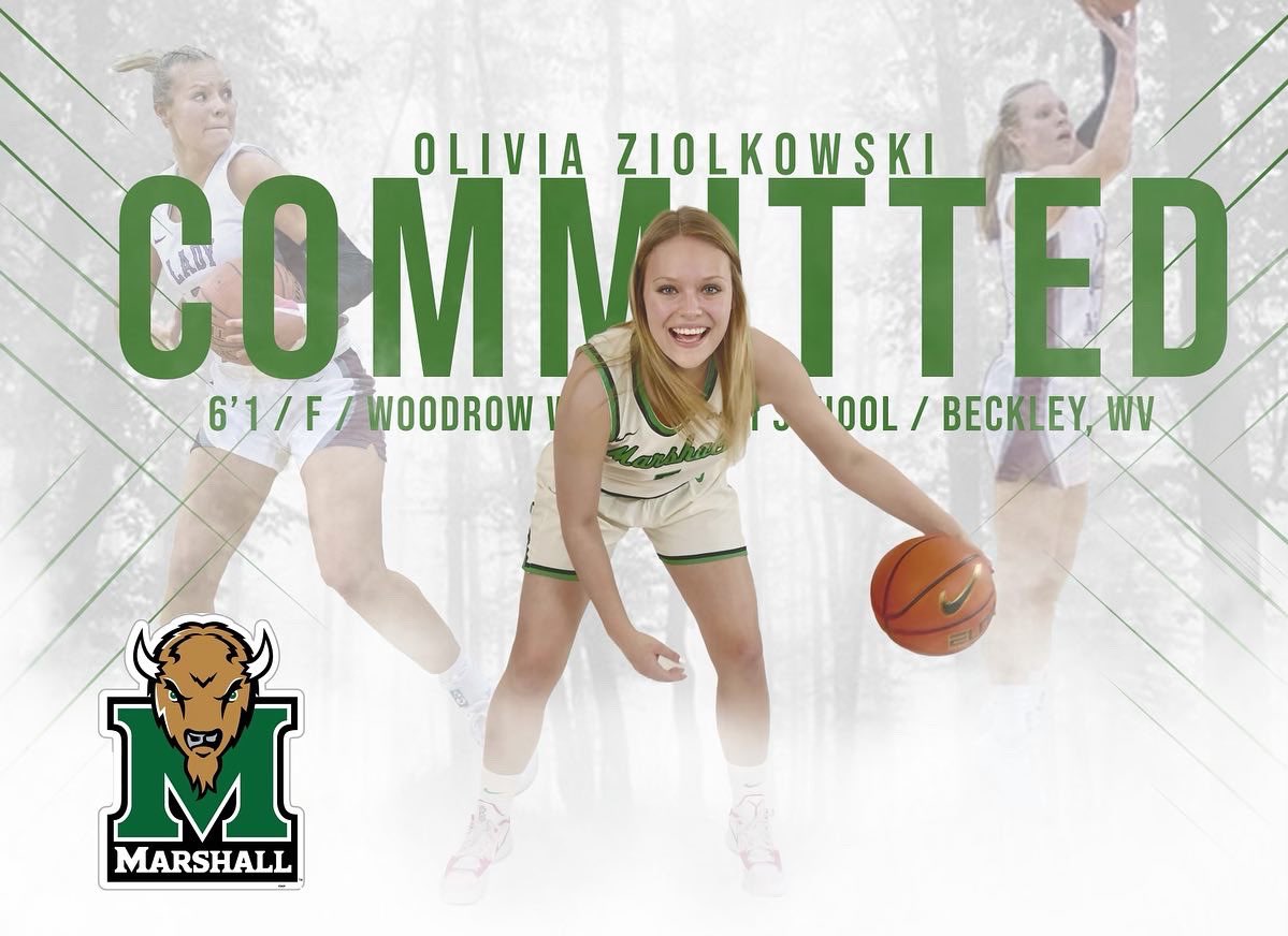OliviaZiolkows1's tweet photo. Thank you @CoachTonyKemper and @HerdWBB for believing in me and welcoming me into the Herd family! So excited to get started! 💚🤘🏼 #committed https://t.co/jGUZTMPJgp