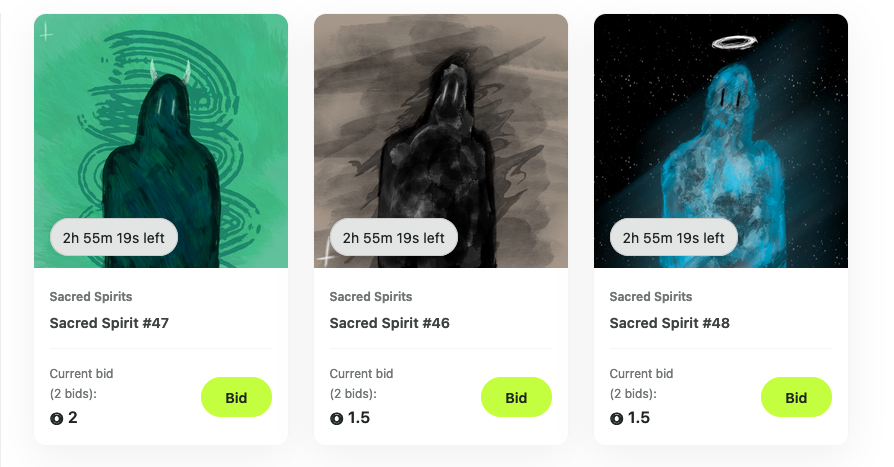 Only 3 hours left to get a Spirit and join The Temple.
Who is going to join us?

Ending today, 18 Apr, 22:00 UTC
Tick: 0.5 SOL
Gap: 5 mins

And thank you for 2300 followers. Absolutely insane, thank you, and I love you! 🙏❤️