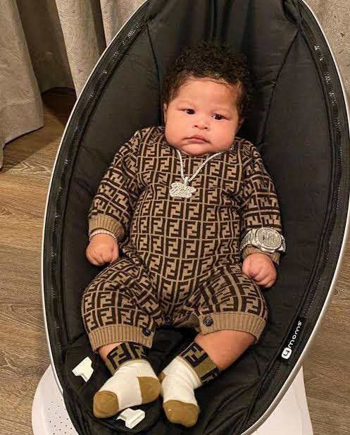 imascreamking's tweet photo. Nicki Minaj’s son 💜// Cristiano’s son https://t.co/CgK6Jybomq