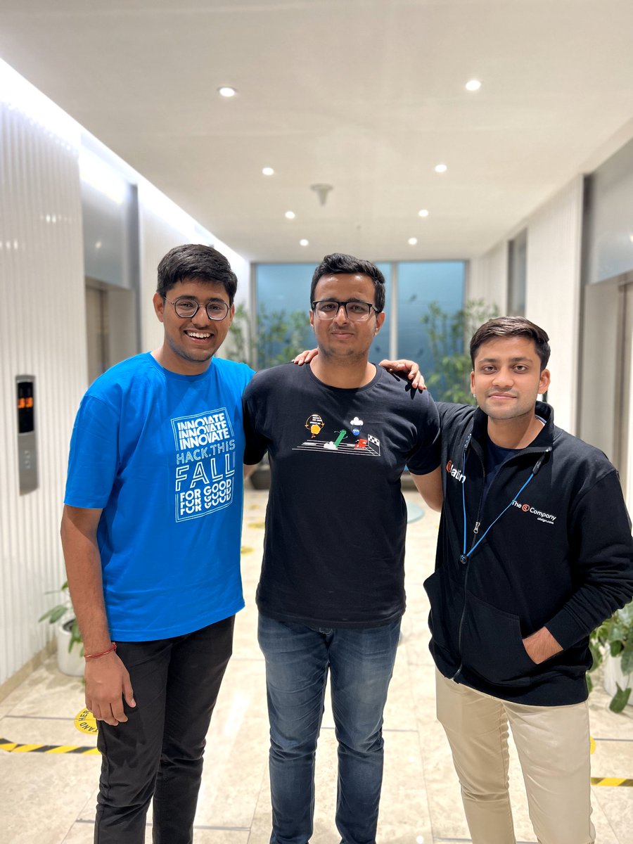 _piyushborana's tweet photo. It was 1st time ever I attended a in person meetup and got to learn a lot.π Thankyou so much @hackthisfall & @siddharth_hacks for making this possible. Really looking forward to attend more meetups & hackathons.π
#HackThisFall #HTFPune #Meetup #community https://t.co/sEtgB4dP5a