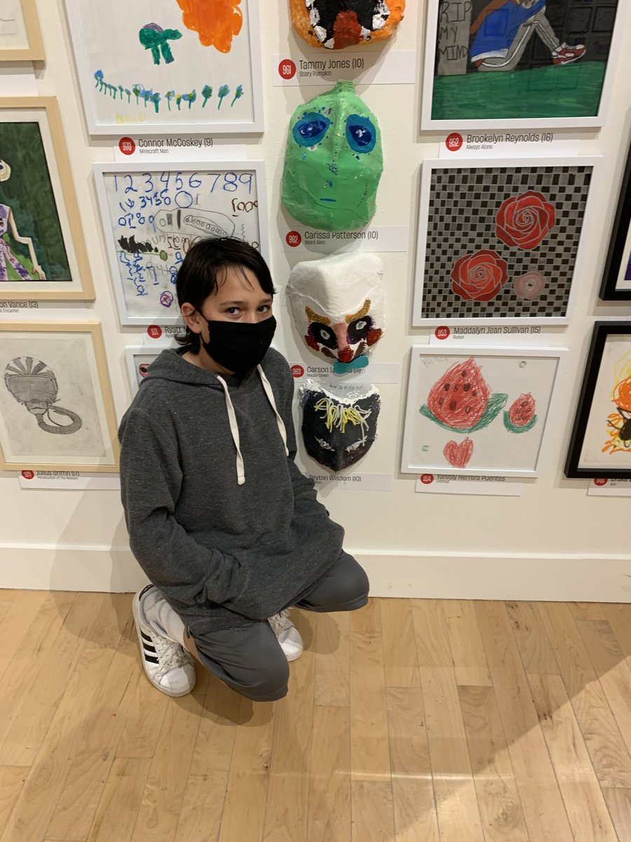 clevelandtigers's tweet photo. #ClevelandTigers visited their art during "The Big Show" in Tulsa at the @Philbrook! #Cleveland #Oklahoma #clevelandoklahoma #philbrookmuseum https://t.co/isHLH6dMiO