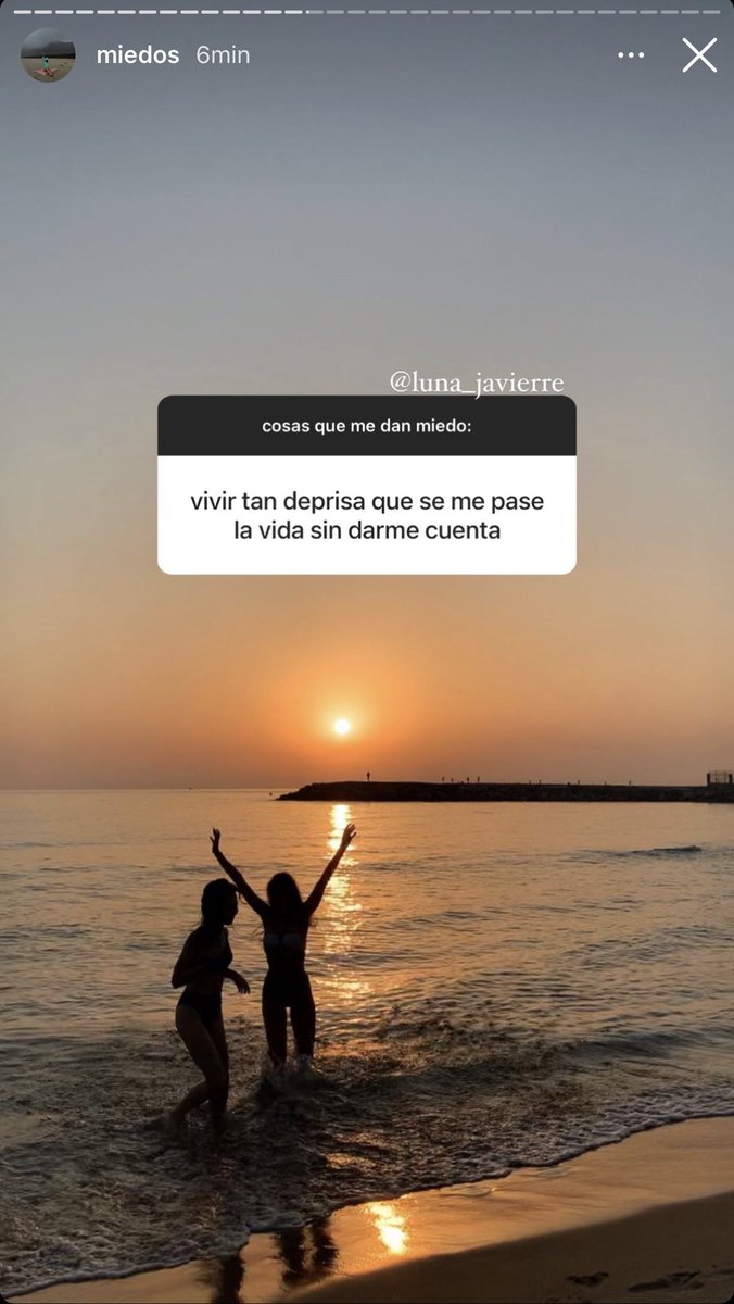 cosas que me dan miedo: