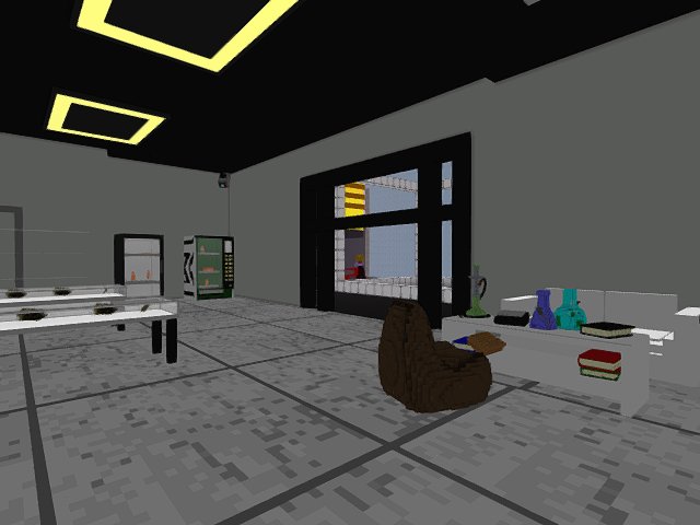 “Custom 3 Story Building 
Cannabis Dispensary
Art Gallery
Retail Store” - at Stevie Williams Skate Gallery - by ForeXKammer cryptovoxels.com/play?coords=SE…