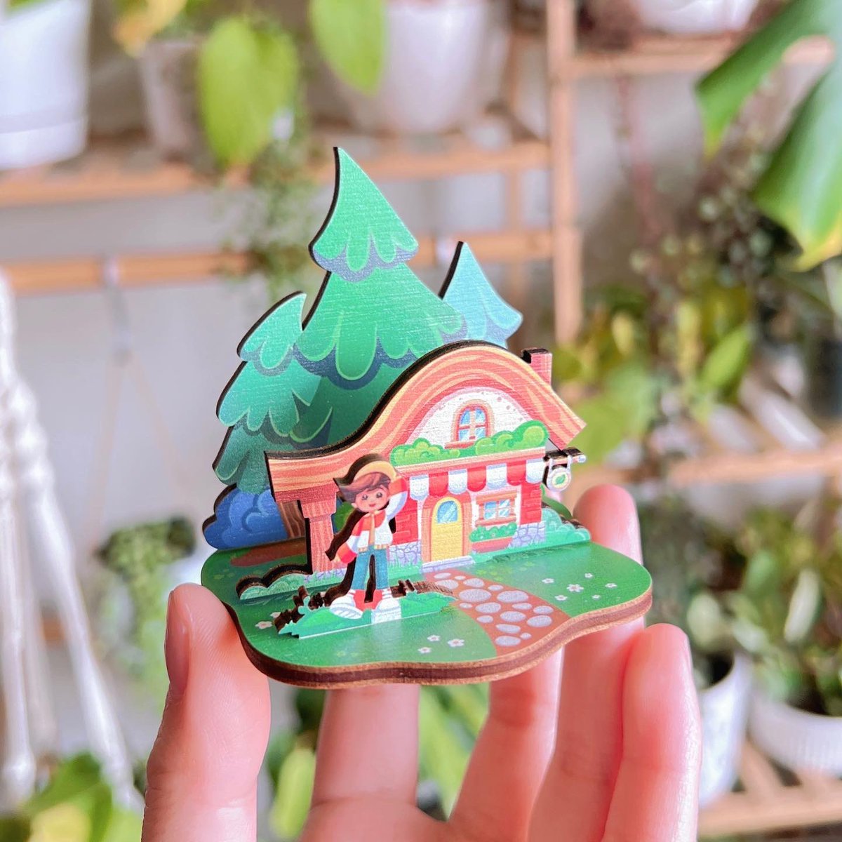 PlanturiGame's tweet photo. 🌱There are 10 days to pledge to our Kickstarter! 🌱
https://t.co/GnDyQFTxja

Preview of the physical rewards! All made by Elaine Li and Diane Sang!

Also we posted new updates on the page if you want to see further development of the game! https://t.co/S6XrJ6CbK1