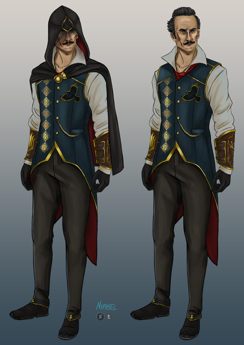crunchy_shadow's tweet photo. Assassin Roth done for April event.
#MaxwellRoth #assassinscreedsyndicate #artistsontwitter https://t.co/FtP8DYq0Iw