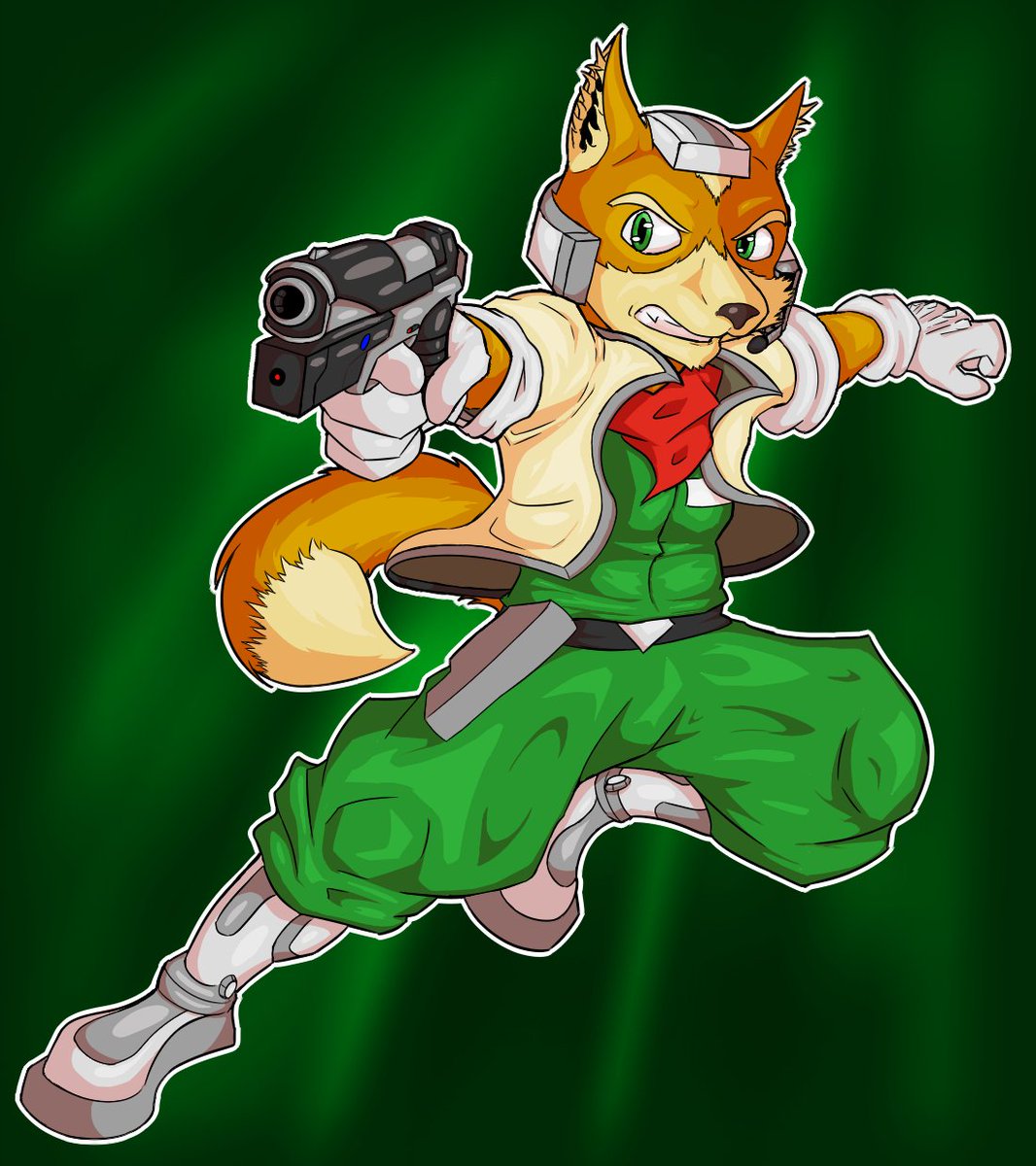 FOX MCCLOUD BABYYYYYYYYYYYYY
He do be pointin' a gun at ya
🔫🦊👍
#drawing #doodle #starfox #supersmashbrosmelee #foxmccloud