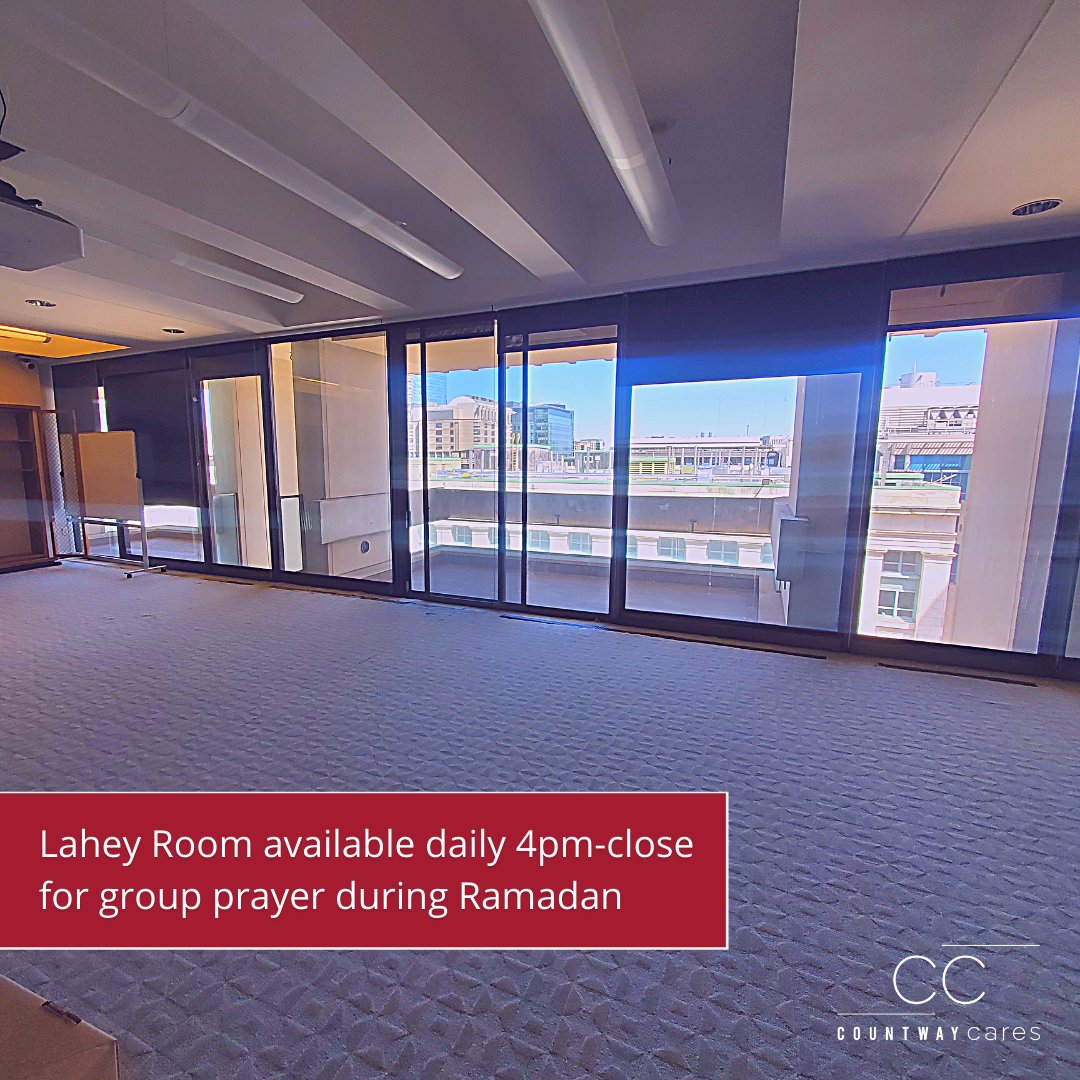 Countway Library (@hmscountway) on Twitter photo As a friendly reminder: Countway has rooms available for individual (Meditation Room) and group prayer (Lahey Room) every day during the month of Ramadan! Prayer mats are available in both locations. #CountwayCares #RamadanKareem <a href="/HarvardIslamic/">Harvard AISP</a> As a friendly reminder: Countway has rooms available for individual (Meditation Room) and group prayer (Lahey Room) every day during the month of Ramadan! Prayer mats are available in both locations. #CountwayCares #RamadanKareem <a href="/HarvardIslamic/">Harvard AISP</a>