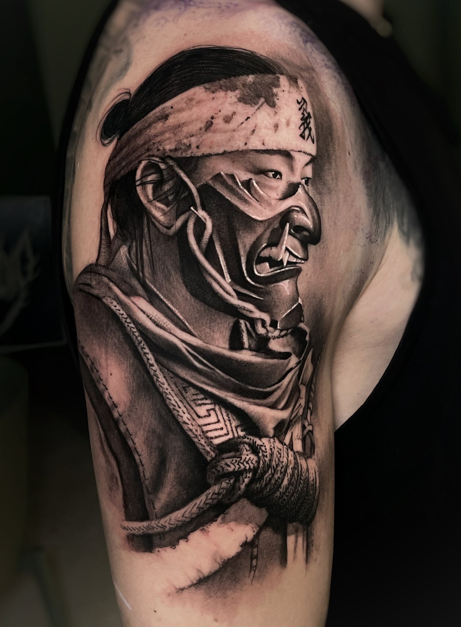 Sugar Glider Tattoo inspired by Ghost of Tsushima  done by Jade  Sally  Mustang Tattoos South Africa