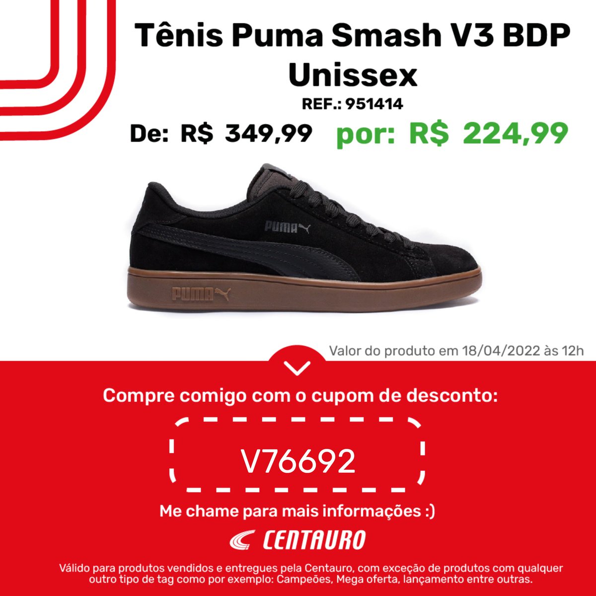 BBB200022's tweet photo. 👉🏼 Garanta 10% de desconto em produtos vendidos e entregues pela Centauro usando o cupomV76692🛒 https://t.co/SLo93MNb2O

#OfertasCentauro #CentauroEsporte https://t.co/ZADJvjr3U7
