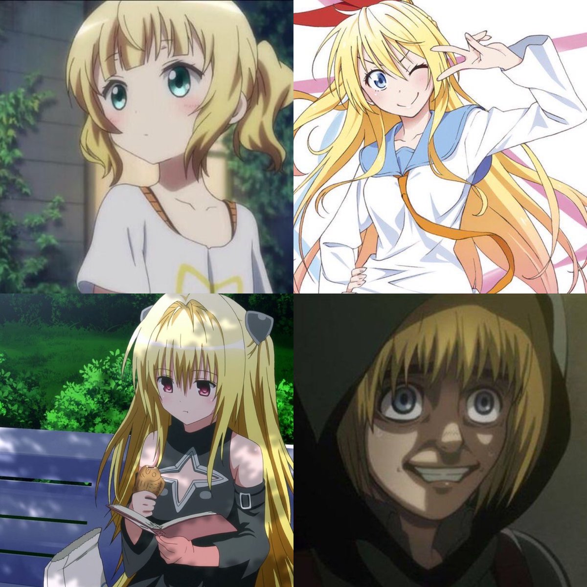 好きな金髪のアニメキャラたち！！

#アニメ好きと繋がりたい 
#アニメ好きな人RT・いいね
#いいねした人全員フォローする 
#フォロバ100