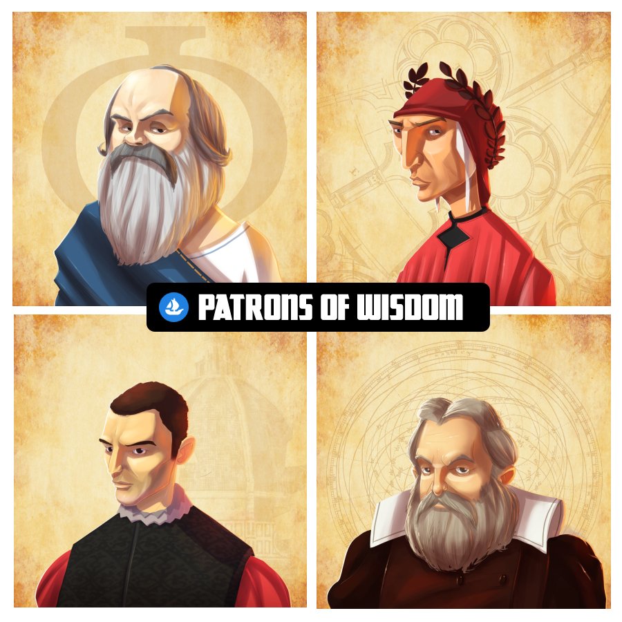 Philosophers, poets and explorers!!!
Get yourself a piece of history in this 100-only, hand-drawn, NFT collection: opensea.io/collection/nat…