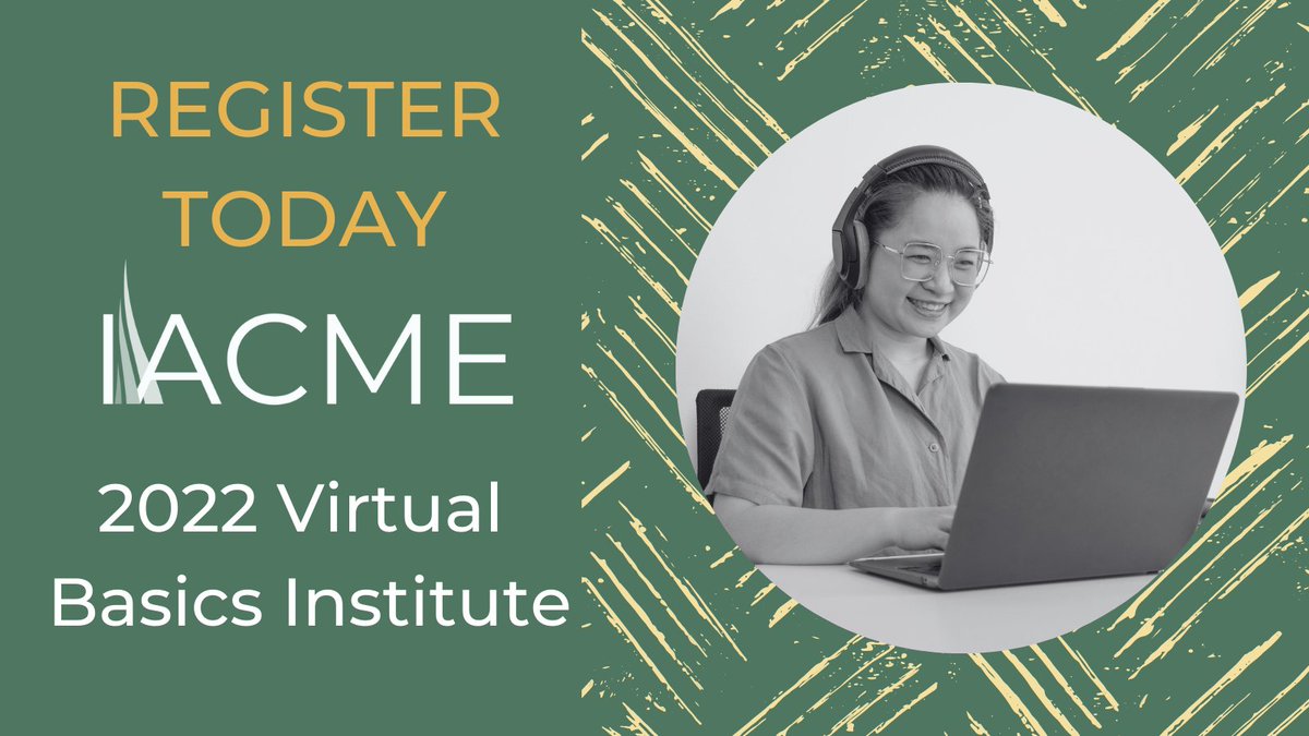 IACME's tweet photo. Have you heard? The Basics Institute is returning! Four unique virtual sessions will be held over the course of four weeks, kicking off on May 18. Learn more and register yourself or a colleague: https://t.co/6sPk3q2TUv https://t.co/wXvV4Ja8ap