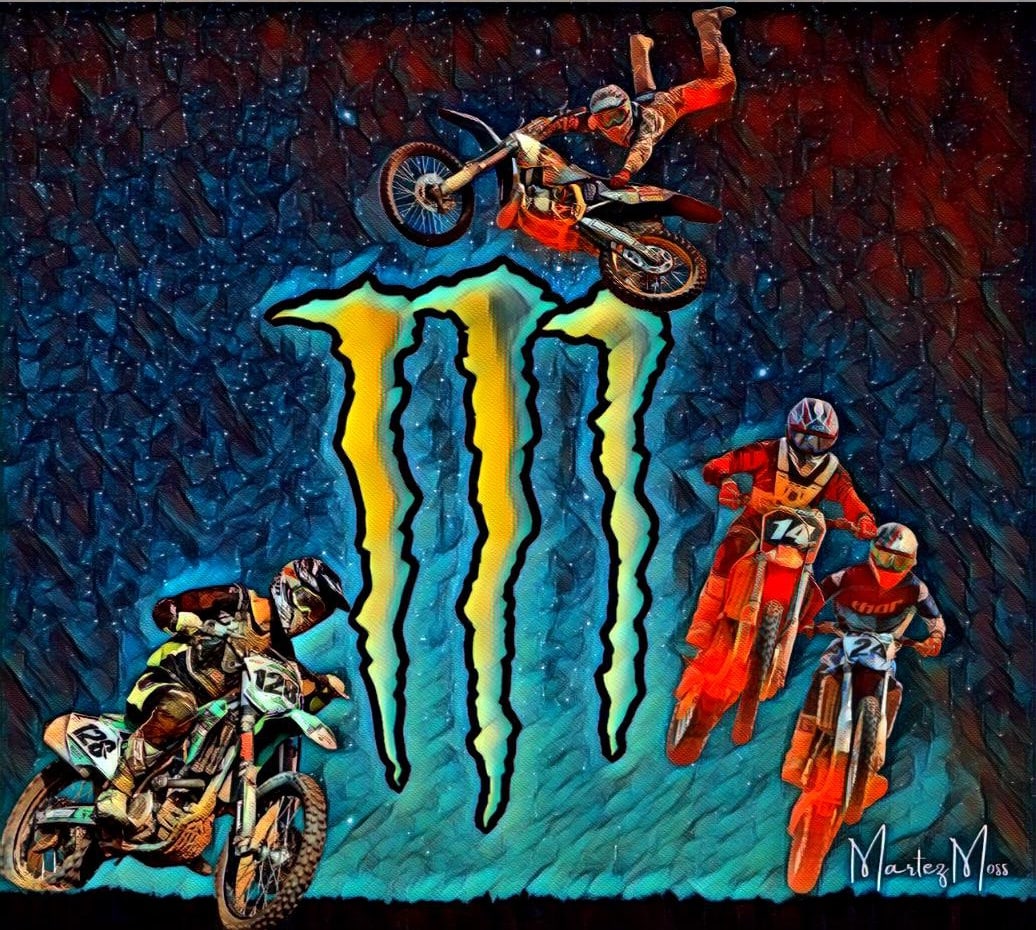 NFT patriot I created trying to partner with <a href="/MonsterEnergy/">Monster Energy</a> with a full collection