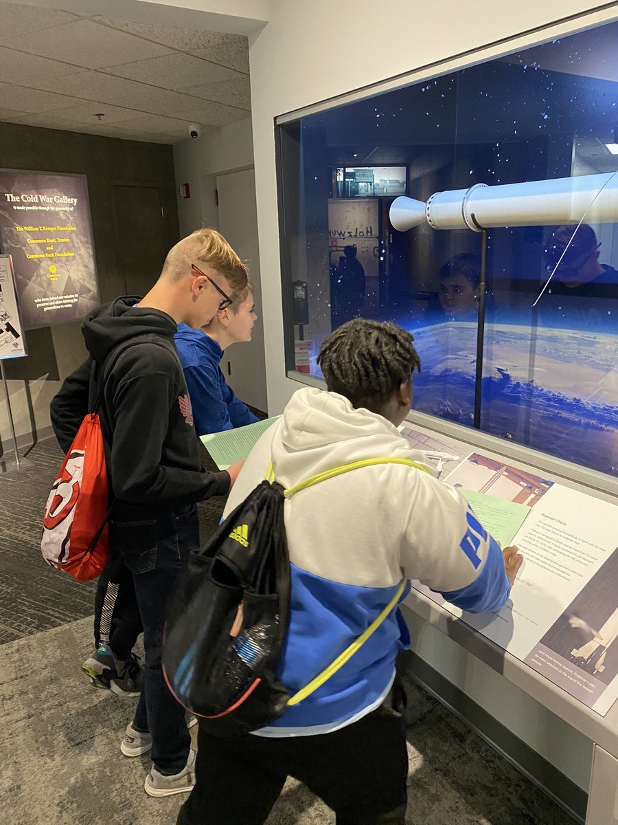 Thanks for having us out! It was a blast! 🚀 <a href="/the_cosmosphere/">Cosmosphere</a> <a href="/ACMS_Jaguars/">Central Middle</a>