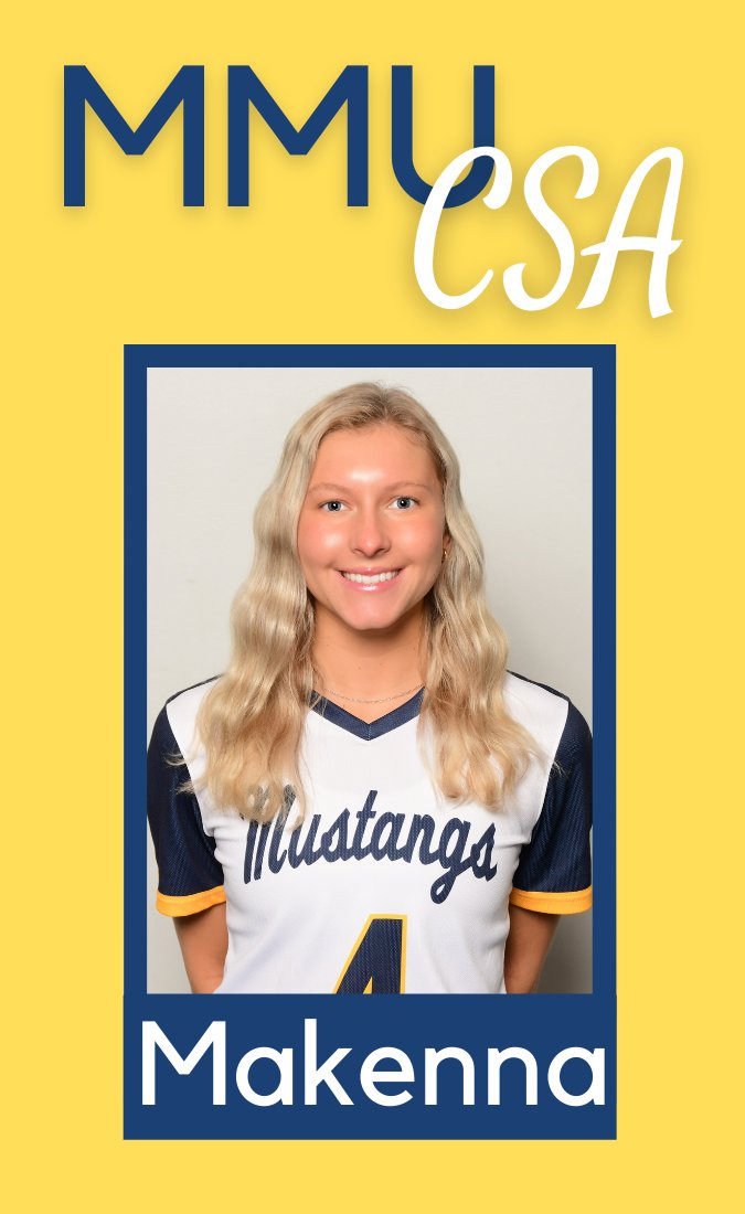 Softball reps steal today's MTMM🥎Meet Makenna and Jade. Makenna a Nursing major, and Jade an Exercise Science major. Makenna loves being able to play softball with her team, and Jade loves the lifelong friends that MMUSB has brought her.