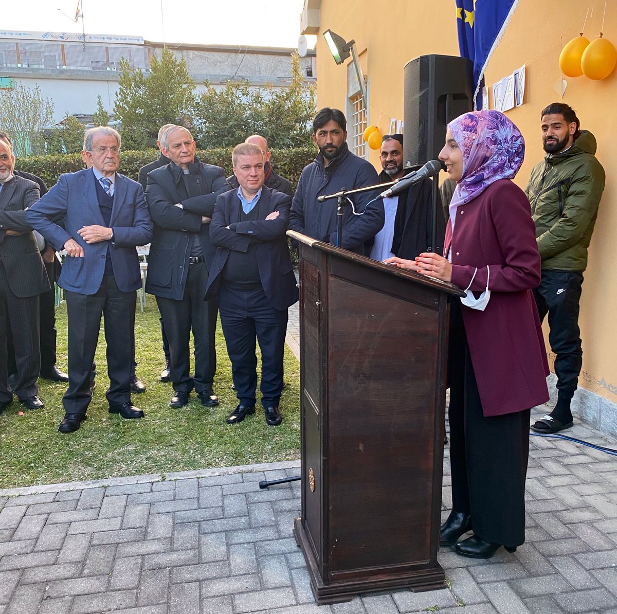 sbonaccini's tweet image. #iftar di #Ramadan presso la comunità islamica di Bologna.
Assieme al Presidente @UCOII @yassinelafram al Presidente Prodi 
al sindaco @matteolepore ed al Cardinale Zuppi. 

Per irrobustire amicizia, dialogo e richiesta di pace in Ucraina.