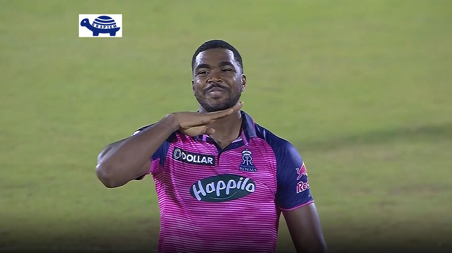 MKPaul2's tweet photo. Obed McCoy after taking wickets... What a match between RR and KKR!!!!
#ipl2022 #iplfans #obedmccoy @obedmccoy #RajasthanRoyals https://t.co/R7XSq7Vugv