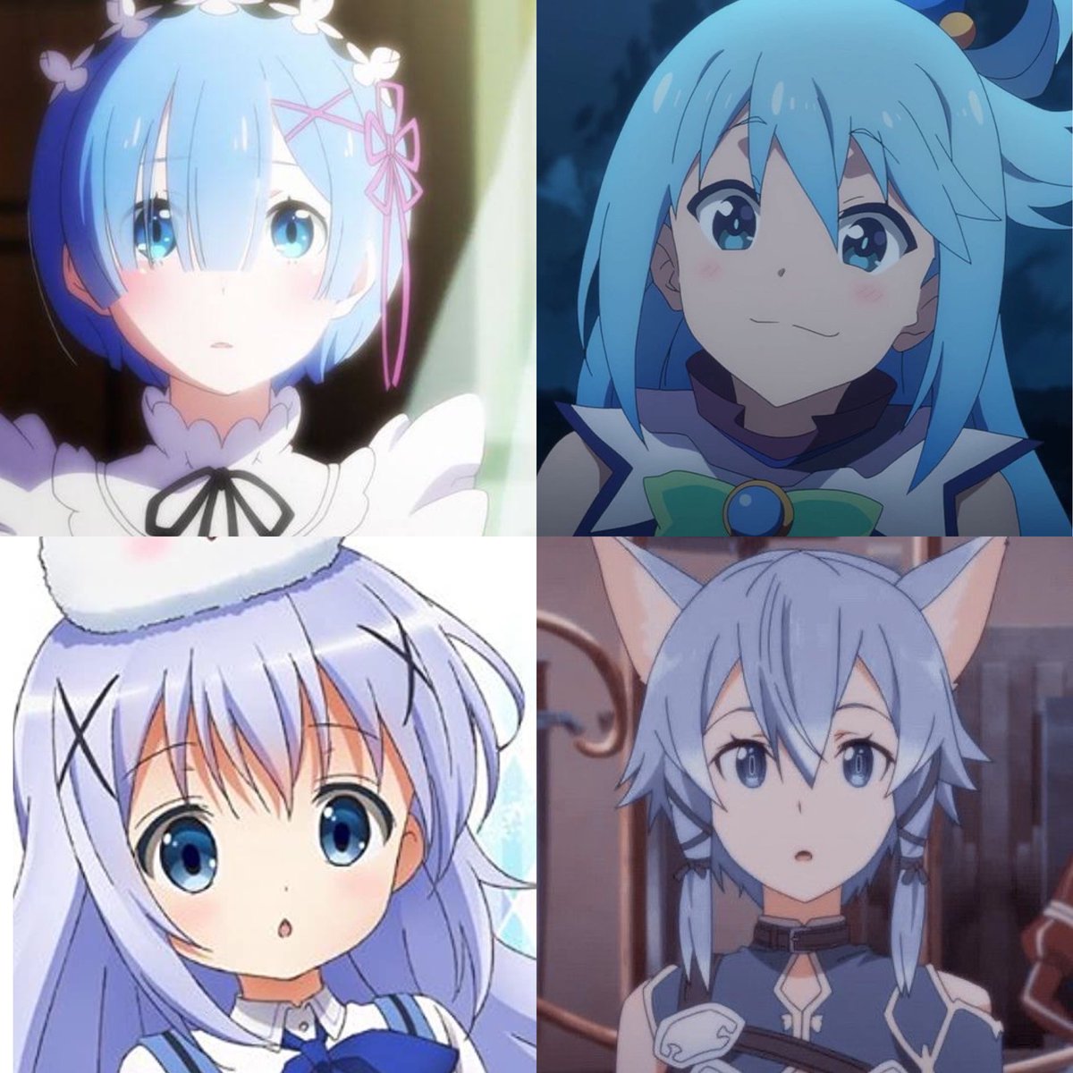 好きな青髪のアニメキャラたち✨

#アニメ好きと繋がりたい 
#アニメ好きな人RT・いいね
#いいねした人全員フォローする 
#フォロバ100