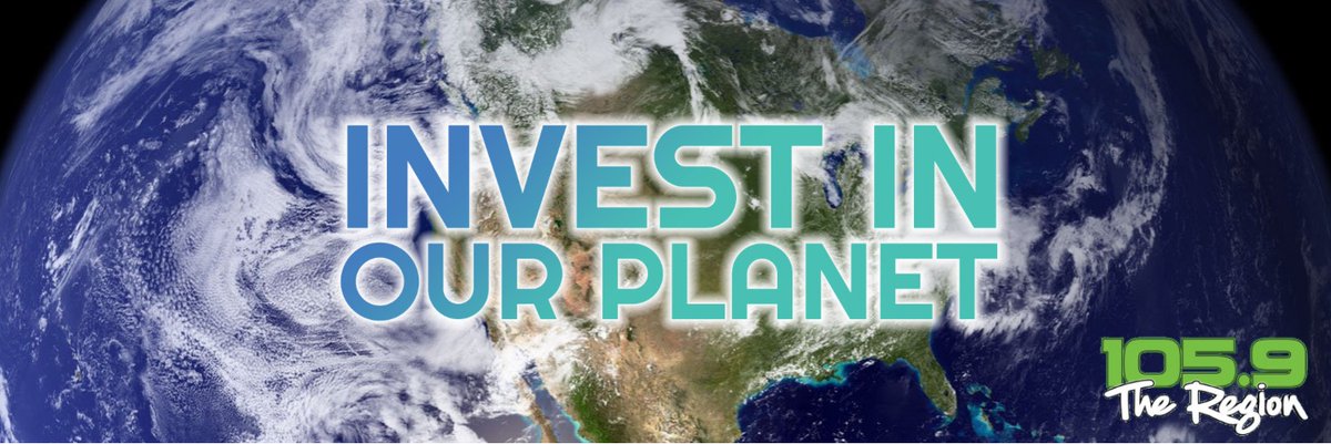 All this week we are celebrating #EarthWeek with conversations about the people and businesses who #InvestInOurPlanet
Listen live everyday at 915AM with <a href="/JimLangSports/">Jim Lang</a> &amp; 315PM with <a href="/KevinFrankish/">Kevin Frankish</a> 🌍🌎🌏