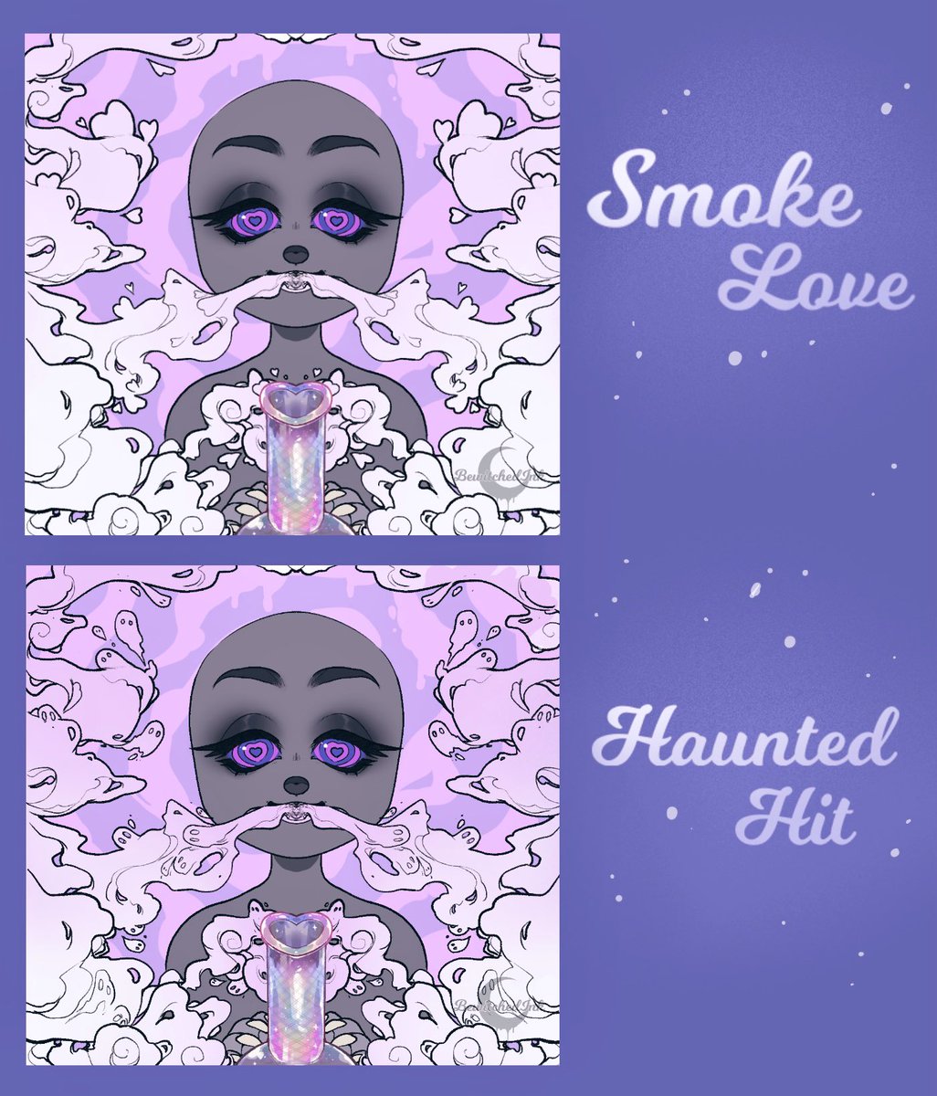 🤍 420 YCH 🤍

• Smoky Hearts or Ghosts •

✖️ Multiple Slots
✖️ Closing Wednesday 4/20
✖️ Info (💲) listed on each image
✖️ Pick your own eye swirl colors, smoke color, and background color to maximize uniqueness

TO GRAB A SLOT COMMENT "CLAIM"

  ♡ RTs always appreciated ♡ 