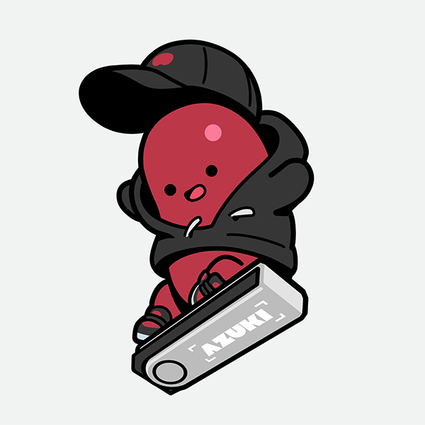 Azuki's tweet photo. The shape of these anthropomorphized BEANZ is rumored to be a perfect canvas for future collaborations with artists. A collectible toy, some might say. Don't tell that to the BEANZ, they have a short temper and are known to bite. https://t.co/hOFoQJ9ra9